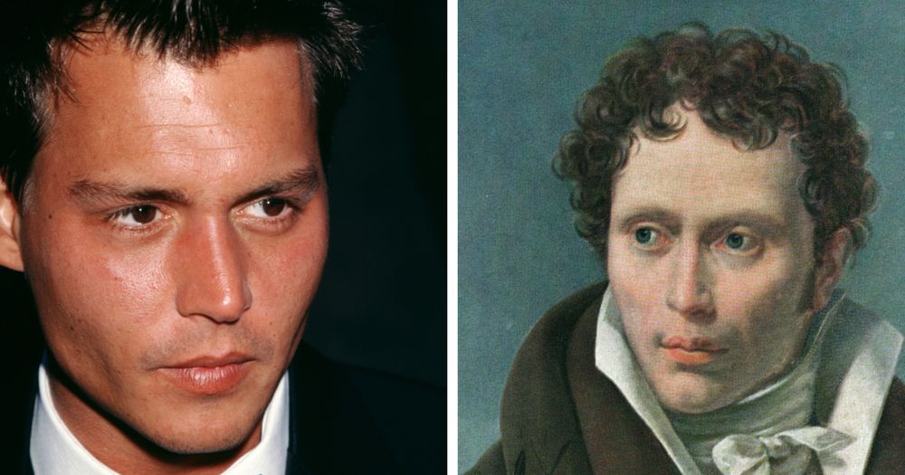 Johnny Depp and Arthur Schopenhauer 