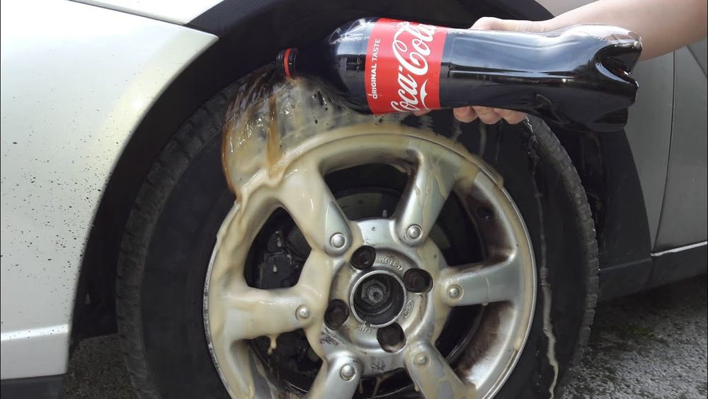 Use Coke to Clean Your Wheels