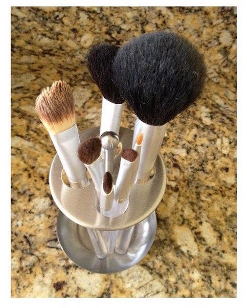 Toothbrush Holder for Makeup Brushes