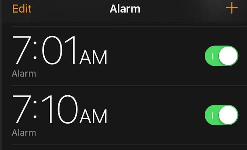 Set Two Alarms 