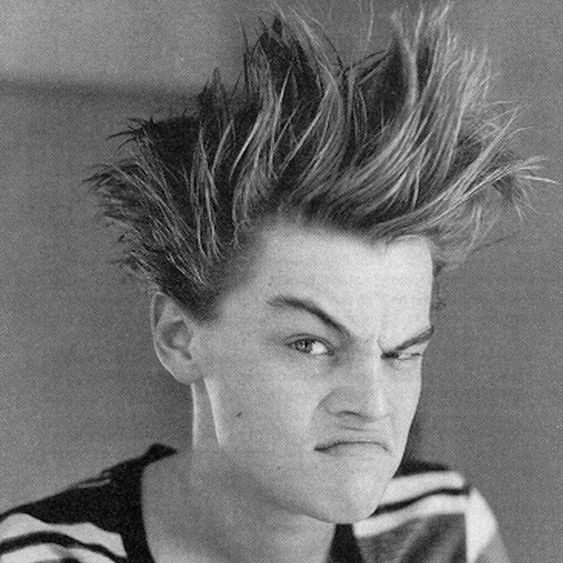 Leonardo DiCaprio Having a Hair Day