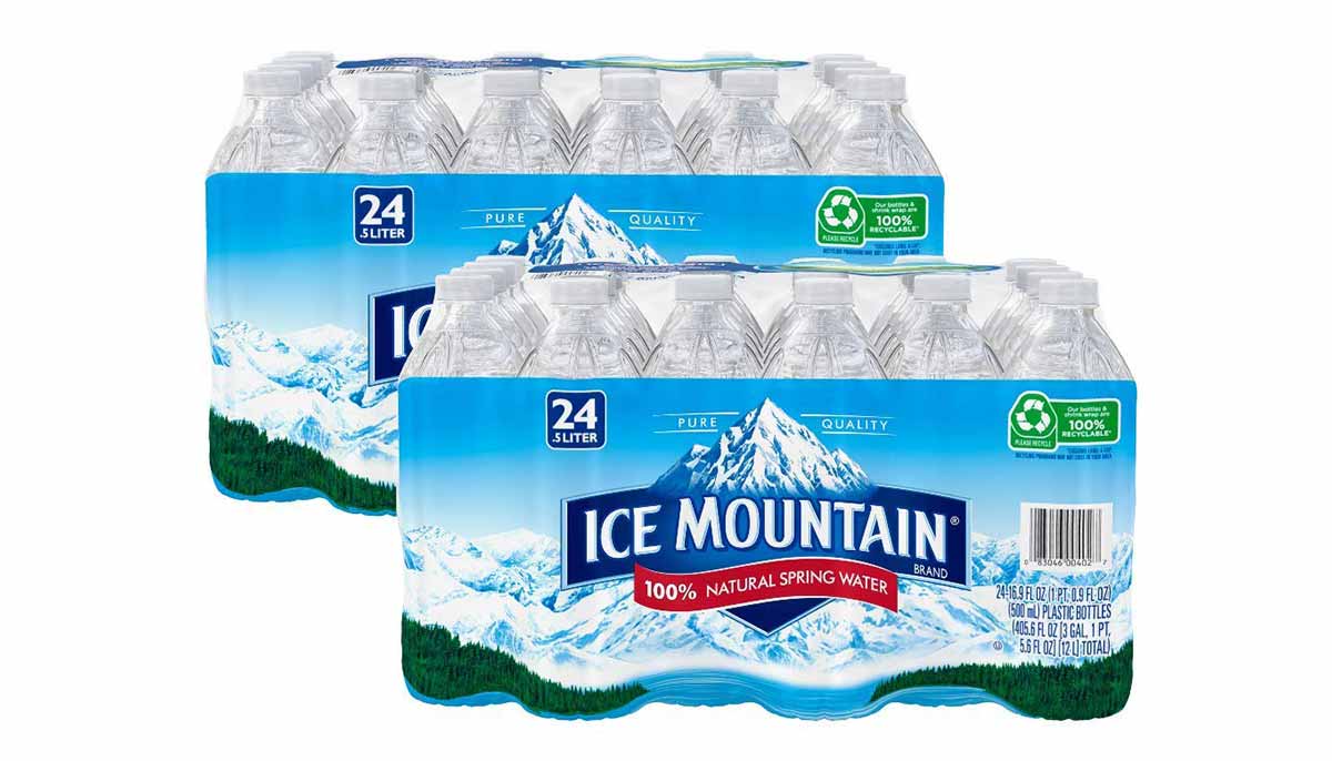 19. Ice Mountain Natural Spring Water				